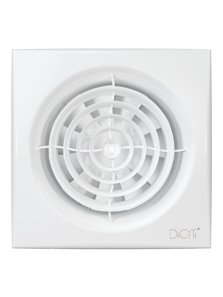 Вентилятор накладной AURA D125 обр.клапан DICITI 