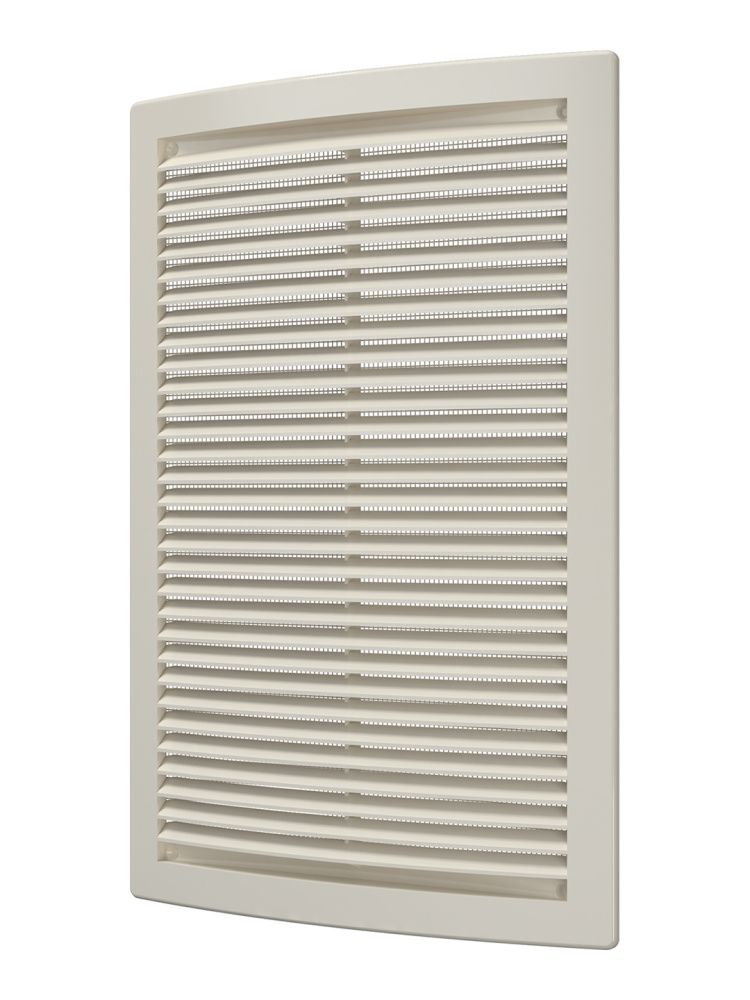  Решетка вентиляционная РЦ сетка 200х300 пластик Ivory ERA 