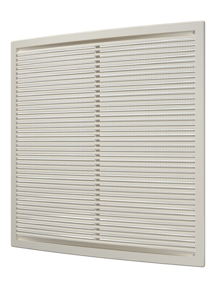  Решетка вентиляционная РЦ сетка 440х440 пластик Ivory ERA 