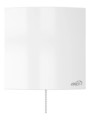 Вентилятор накладной QUADRO D125 обр.клапан тяг.выкл. ERA