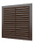Решетка вентиляционная С сетка 138х138 пластик Brown ERA