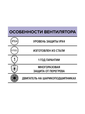 Вентилятор накладной STORM GR 450 4полюс ERA PRO