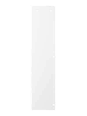 Боковина экрана БГ глухая 610x140 окраш.сталь EVECS